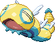 Normal sprite for Dudunsparce with three segments.