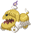 Shiny sprite for Greavard.