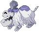 Normal sprite for Houndstone.