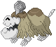 Shiny sprite for Houndstone.