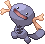 Shiny sprite for Paldean Wooper.