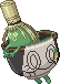 Normal sprite for Sinistcha.