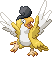 Normal sprite for Squawkabilly with yellow plumage.