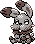 Gen 2 style normal sprite for Bunnelby.