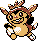 Gen 2 style shiny sprite for Chespin.