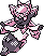 Gen 2 style normal sprite for Diancie.