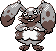 Gen 2 style normal sprite for Diggersby.