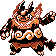 Gen 2 style normal sprite for Emboar.