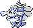 Gen 2 style shiny sprite for white flower Flabebe.