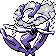 Gen 2 style shiny sprite for white flower Forges.