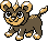 Gen 2 style normal sprite for Litleo.