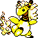Gen 2 style normal sprite for Mega Ampharos.