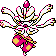 Gen 2 style normal sprite for Mega Medicham.