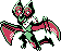 Gen 2 style shiny sprite for Noivern.