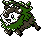 Gen 2 style normal sprite for Skiddo.
