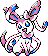 Gen 2 style normal sprite for Sylveon.
