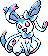 Gen 2 style shiny sprite for Sylveon.