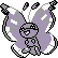 Gen 2 style shiny sprite for Vivillon's Elegant pattern.