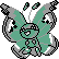 Gen 2 style shiny sprite for Vivillon's Garden pattern.