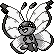 Gen 2 style normal sprite for Vivillon's Icy Snow pattern.