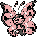 Gen 2 style normal sprite for Vivillon's Love pattern.