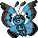 Gen 2 style normal sprite for Vivillon's Marine pattern.