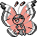 Gen 2 style shiny sprite for Vivillon's Modern pattern.