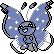 Gen 2 style shiny sprite for Vivillon's Polar pattern.