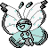 Gen 2 style shiny sprite for Vivillon's River pattern.