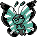 Gen 2 style normal sprite for Vivillon's Savannah pattern.