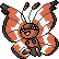 Gen 2 style normal sprite for Vivillon's Sun pattern.
