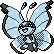 Gen 2 style normal sprite for Vivillon's Tundra pattern.
